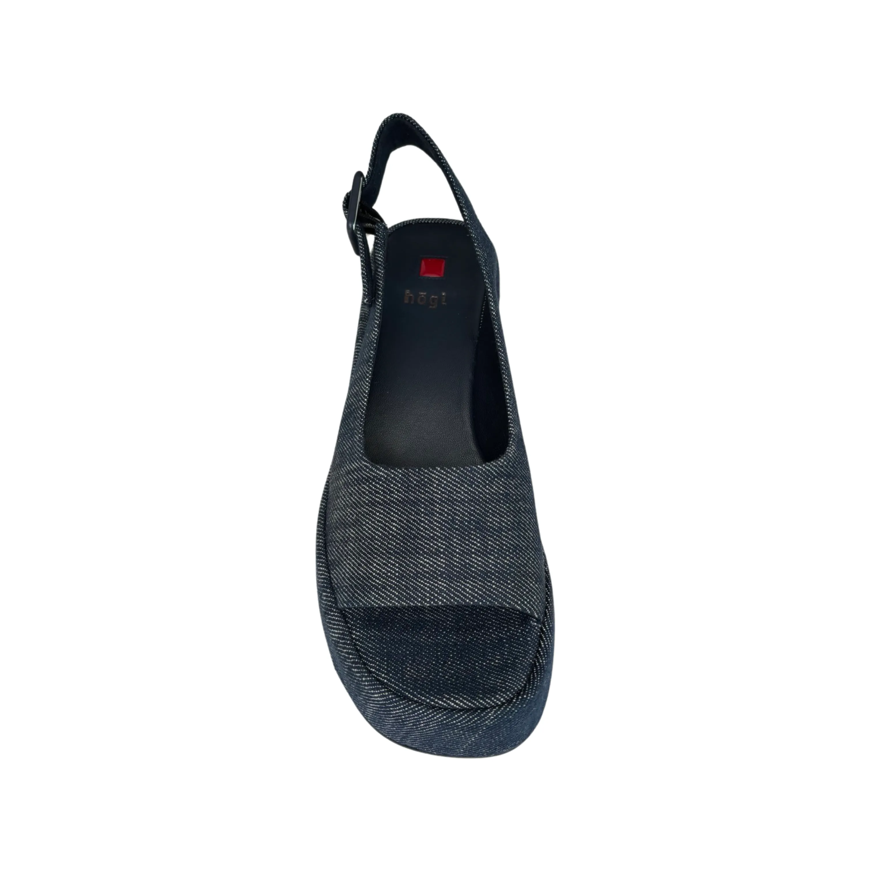 102519 Denim Platform Sandal