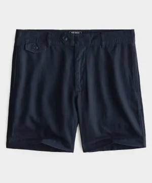 7" Hudson Short in Navy Batik