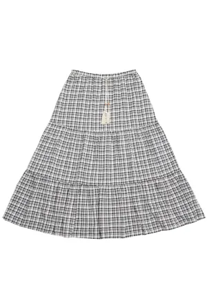 Amalie Plaid Maxi Skirt