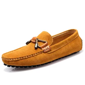 Elegant Suede Slip-On Loafers