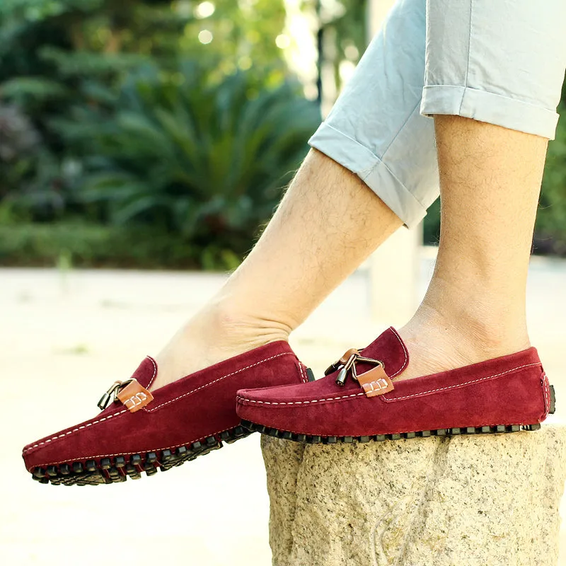 Elegant Suede Slip-On Loafers