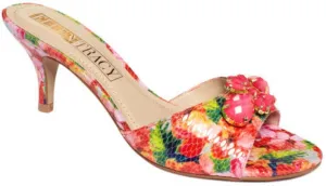 ELLEN TRACY Women's Augusta 2 Floral Slide