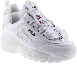 Fila Shoes Womens Disruptor II White Red