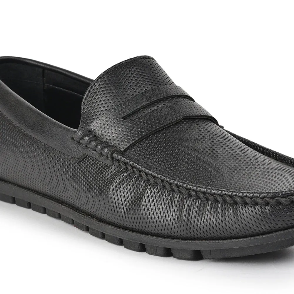 Fortune (BLACK) Casual Loafer Shoes For Men AVN-05 By Liberty