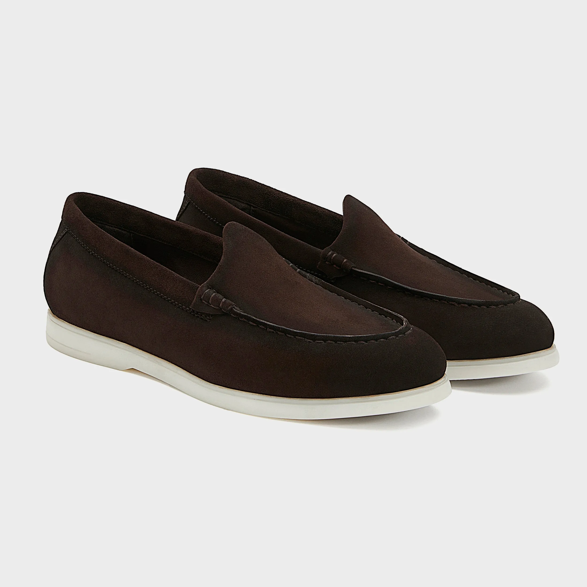 Nagra Loafer | Dark Chocolate Suede