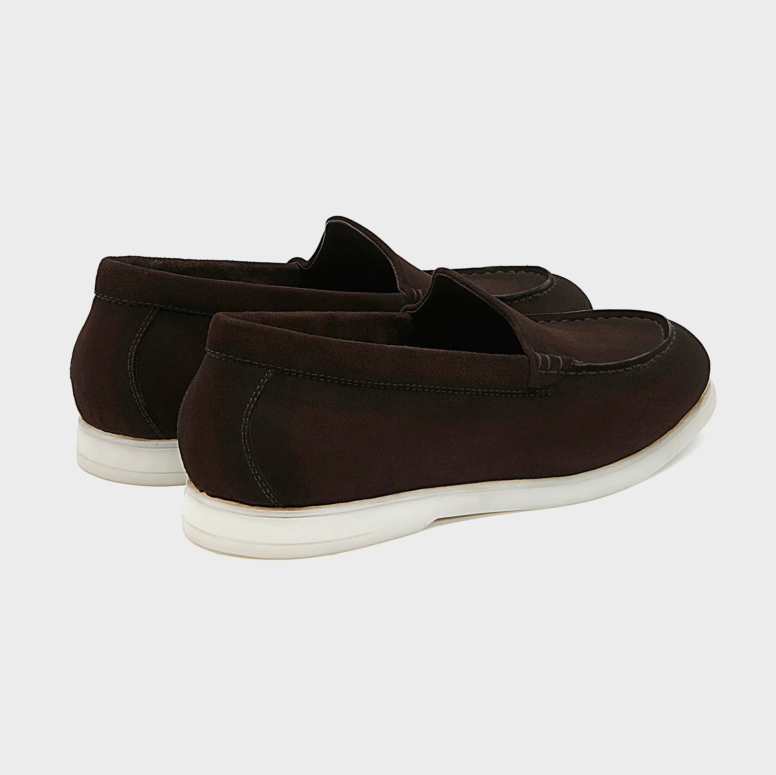 Nagra Loafer | Dark Chocolate Suede