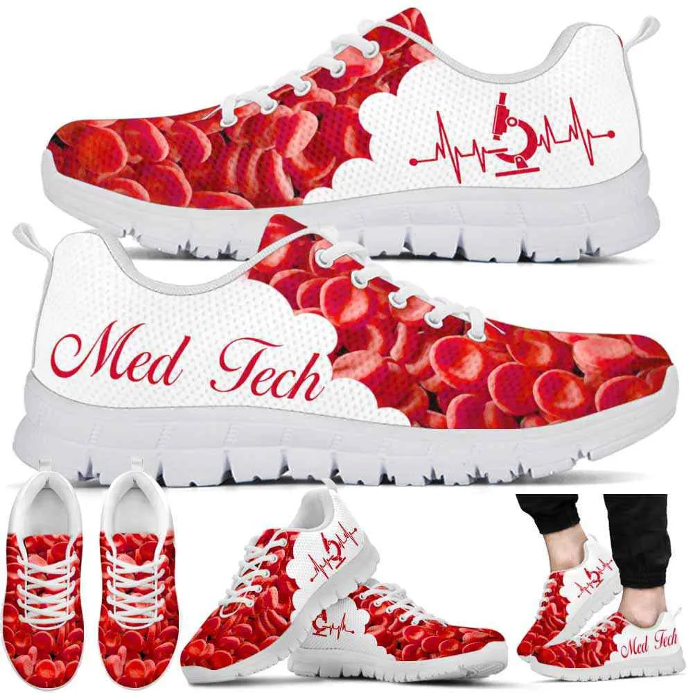 Nurse Sneaker, Med Tech Hematology Cloud Sneakers, Best Shoes For Nurses