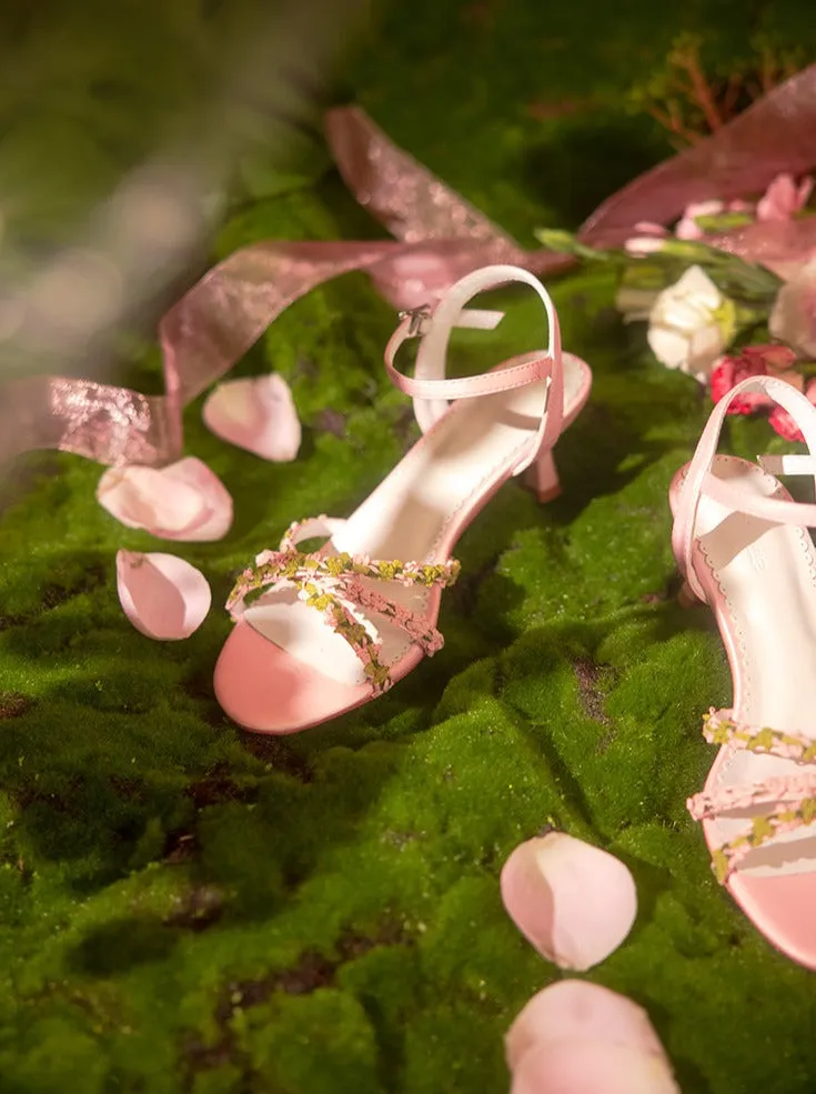 Polly Floral Sandals