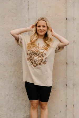 Stay Wild Oversized Graphic Tee