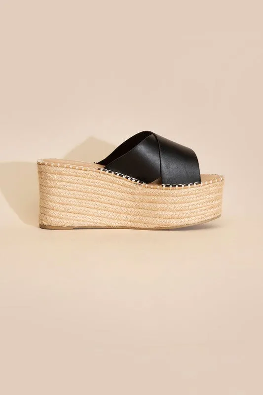 TOGETHER RAFFIA PLATFORMS [ONLINE EXCLUSIVE]